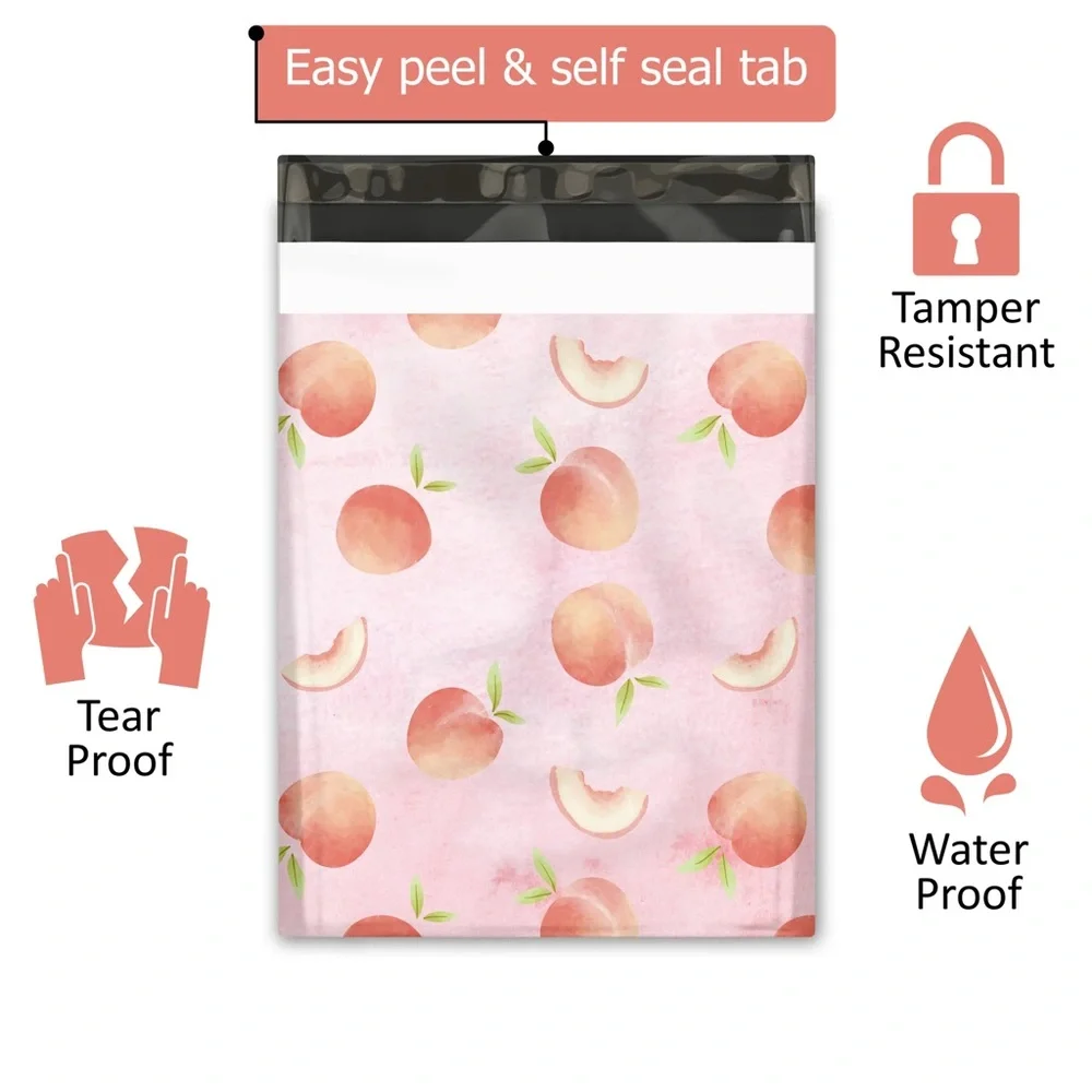 Peach ๐ Poly Mailerโs 10x13 Pack of 25 - Picture 4 of 10